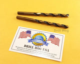 Bulk Pack (288) 17/64 Drill Bit Molybdenum M7 Drill Hog®