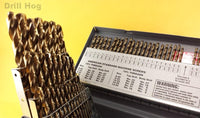 Halloween Deal! 115 Pc Super Premium Cobalt M42 Master Drill Bit Set with FREE BONUSES!