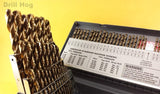 Halloween Deal! 115 Pc Super Premium Cobalt M42 Master Drill Bit Set with FREE BONUSES!