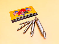 5 Pc Center Drill Countersink Pilot Bit Set Lifetime Warranty Drill Hog®