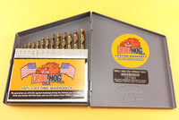 STEP BIT DEAL! Drill Hog® Cobalt Step Drill Bit Set 5 Pc M42 Spiral Flute with FREE 13 Pc Cobalt M42 Drill Bit Set!