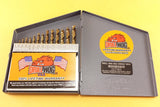 STEP BIT DEAL! Drill Hog® Cobalt Step Drill Bit Set 5 Pc M42 Spiral Flute with FREE 13 Pc Cobalt M42 Drill Bit Set!