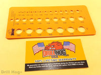 Drill Hog® Super Premium 37 Pc Cobalt M42 Jumbo Drill Bits Deal 1/16" - 1" Lifetime Warranty