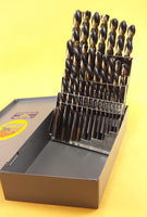 Drill Hog® 29 Pc Left Hand Super Premium HI-Moly M7 Drill Bit Set Deal!