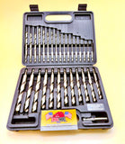 29 Pc Hex Shank Super Premium Cobalt M42 Drill Bit Set Drill Hog®