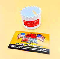 2-1/8" Carbide Hole Saw Carbide Tipped Holesaw Drill Hog® Lifetime Warranty