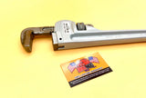 Super Premium Aluminum Pipe Wrench Set 14", 18", 24" Lifetime Warranty