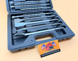 Drill Hog® Masonry Drill Bit and Chisel Set