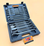Drill Hog® Masonry Drill Bit and Chisel Set