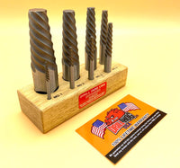 Drill Hog® 8 Pc Spiral Easy Out Set Screw Extractor Lifetime Warranty