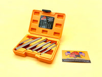 6 Pc Square Easy Out Set Round Screw Extractor Drill Hog® Lifetime Warranty