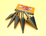 5 Pc Step Drill Bit Set Drill Hog® Lifetime Warranty