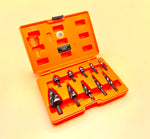 Drill Hog® Super Premium Cobalt M42 Quad Flute Step Drill Bit Set