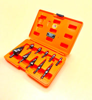 Drill Hog® Super Premium Cobalt M42 Quad Flute Step Drill Bit Set