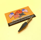 3/16"-1/2" Step Drill Bit HI-Molybdenum M7 Lifetime Warranty Drill Hog®