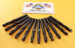 7/32 Stubby Bit Machine Screw Stub Length Drill Hog USA Lifetime Warranty 12 Pcs