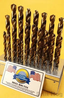 Drill Hog 29 Pc Drill Bit Set Cobalt Drill Bit M42 M35 Stand Lifetime Warranty