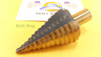 6-35mm Metric Drill Bit Step Bit UNIBIT Step Drill M7 Dril Hog Lifetime Warranty