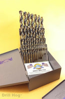 Drill Hog 115 Pc Master Drill Bit Set 3 Cases Letter Number M7 Lifetime Warranty