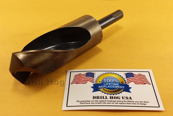 1-1/2" Drill Bit 1-1/2" Silver & Deming Bit COBALT Drill Hog Lifetime Warranty