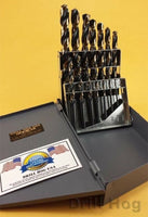 15 Pc Molybdenum M7 Drill Bit Set HI-MOLY Drills M-7 Bits Lifetime Warranty