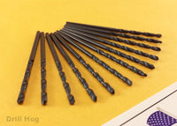 #29 Drill Bit #29 Number Bit #29 Wire Gauge M7 Drill Hog®Lifetime Warranty 12 Pack