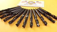 1/4" Stubby Bit Machine Screw Stub Length Drill Hog USA Lifetime Warranty 12 Pcs