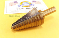 7/16-1-1/8 Step Drill Bit Reamer UNIBIT Electrician Drill Hog Lifetime Warranty