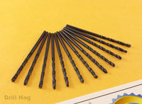 Drill Hog USA #11 Drill Bit Number Bit #11 MOLY M7 Lifetime Warranty 12 Pack