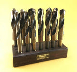 Drill Hog 13 Pc Silver & Deming Drill Bit Set Cobalt 17/32"~1" Lifetime Warranty