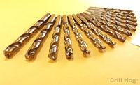 Drill Hog USA 21 Pc Jr Drill Bit Set Index COBALT M42 No Case Lifetime Warranty