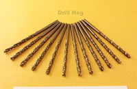 Drill Hog USA 7/64" Cobalt Drill Bits M42 Drill Bit 12 Pack Lifetime Warranty