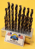 Drill Hog USA 29 Pc Drill Bit Set 1/16" - 1/2" M7 Drill Stand Lifetime Warranty