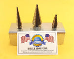 Step Drill Bit Set HI-Molybdenum M7 Step Bit UNIBIT Drill Hog Lifetime Warranty