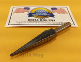 1/8"-1/2" Step Drill Bit Reamer UNIBIT M7 Lifetime Warranty Drill Hog®