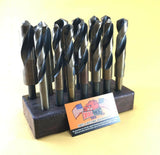 Drill Hog 13 Pc Silver & Deming Drill Bit Set Cobalt 17/32"~1" Lifetime Warranty