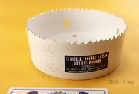Drill Hog 4-3/4 Hole Saw Bi-Metal 4-3/4 Cutter HI-Moly-M7 Lifetime Warranty USA
