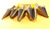 Jumbo Step Drill Step Bit Set Molybdenum M7 UNIBIT Drill Hog Lifetime Warranty