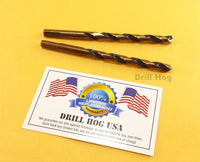 Drill Hog 15/64 Drill Bit 15/64 Molybdenum M7 HSS Twist Drill Lifetime Warranty