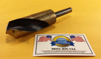 Drill Hog 1-5/16" Drill Bit 1-5/16" Silver & Deming Bit Twist Lifetime Warranty