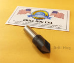 1/2" Countersink 1/2" Reamer 3 Flute Cobalt M42 82° Drill Hog Lifetime Warranty