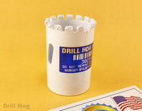 1-1/2" Carbide Grit Hole Saw 1-1/2 Holesaw Edge Lifetime Warranty DrillHog USA