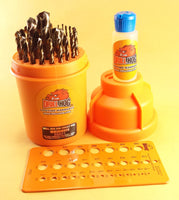 29 Pc Cobalt Drill Bit Set Super Cobalt M42+ Plus Series Drill Hog® Special