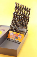 New for 2025! Super Premium 29 Pc HI-Molybdenum M7 Drill Bit Set Drill Bit Set Lifetime Warranty