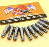 T-20 Torx Bit Hi-Molybdenum Super M7+ Drill Hog® 10 Pack